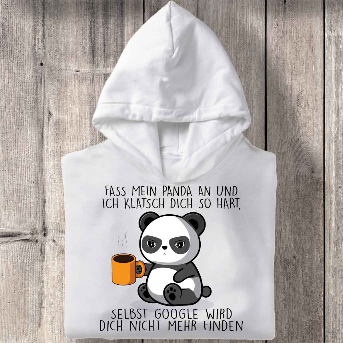Anfassen Cute Panda - Hoodie Unisex
