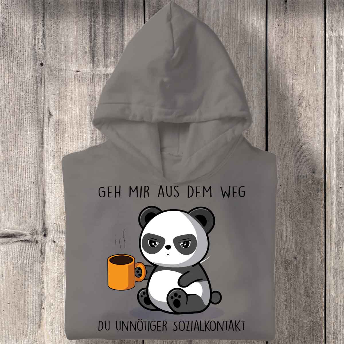 Sozialkontakt Cute Panda - Hoodie Unisex