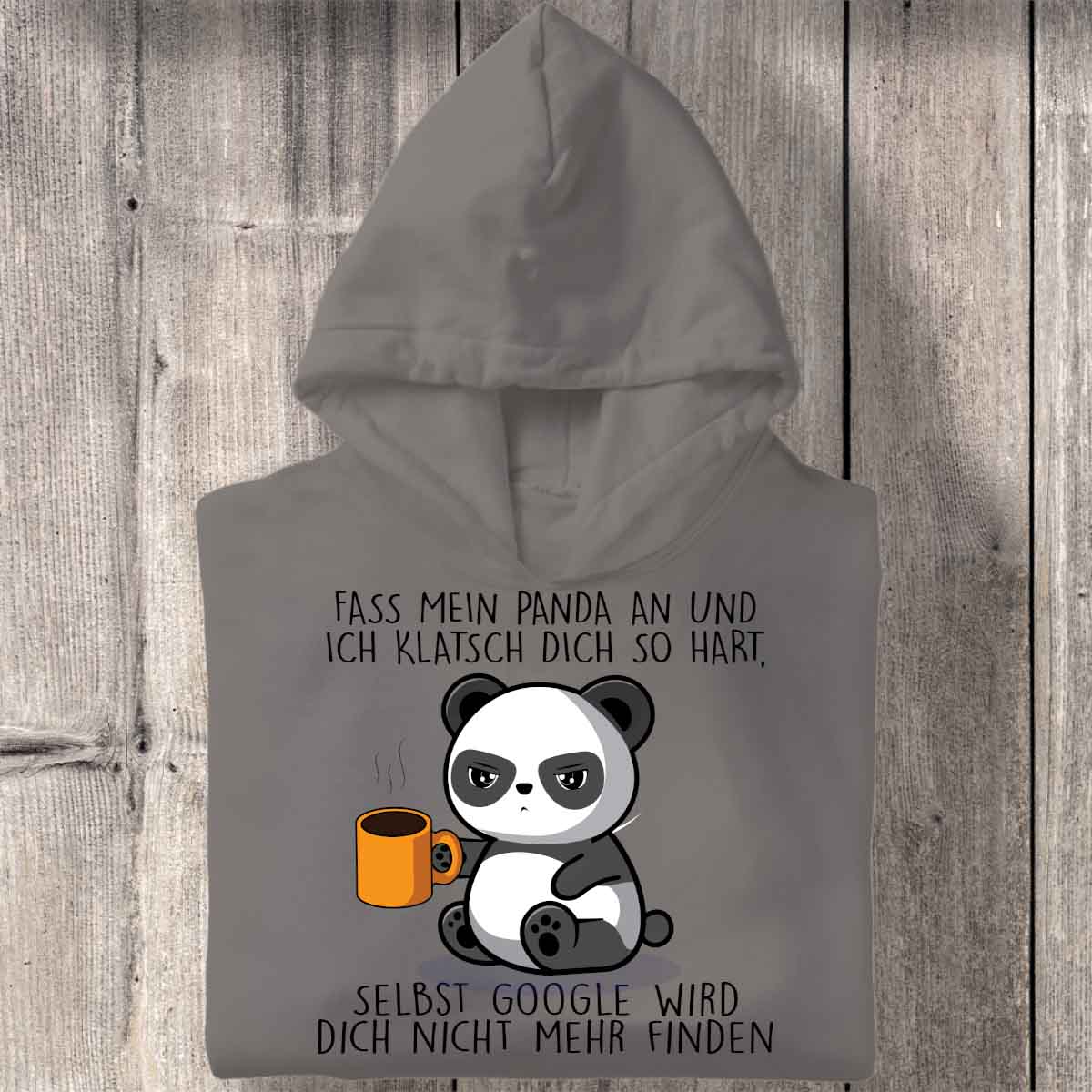 Anfassen Cute Panda - Hoodie Unisex