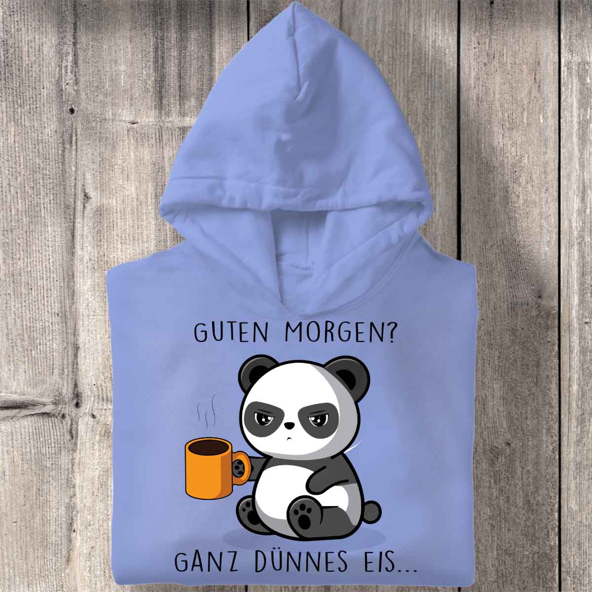 Guten Morgen Cute Panda - Hoodie Unisex