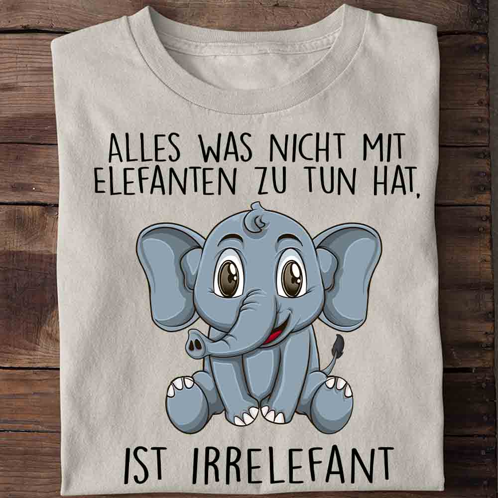 Irrelefant Elefant - Shirt Unisex