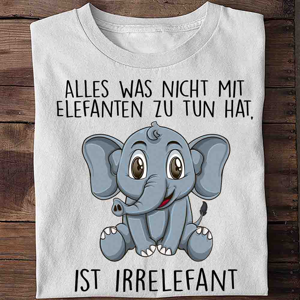 Irrelefant Elefant - Shirt Unisex