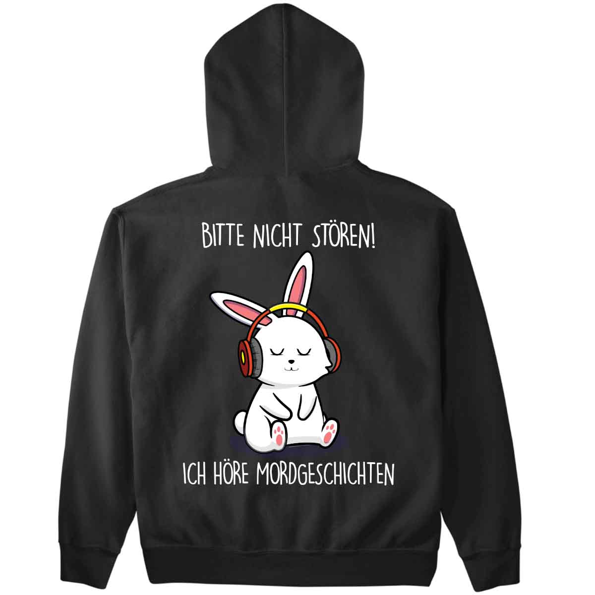 Mordgeschichten Bunny - Premium Hoodie Unisex Rückendruck