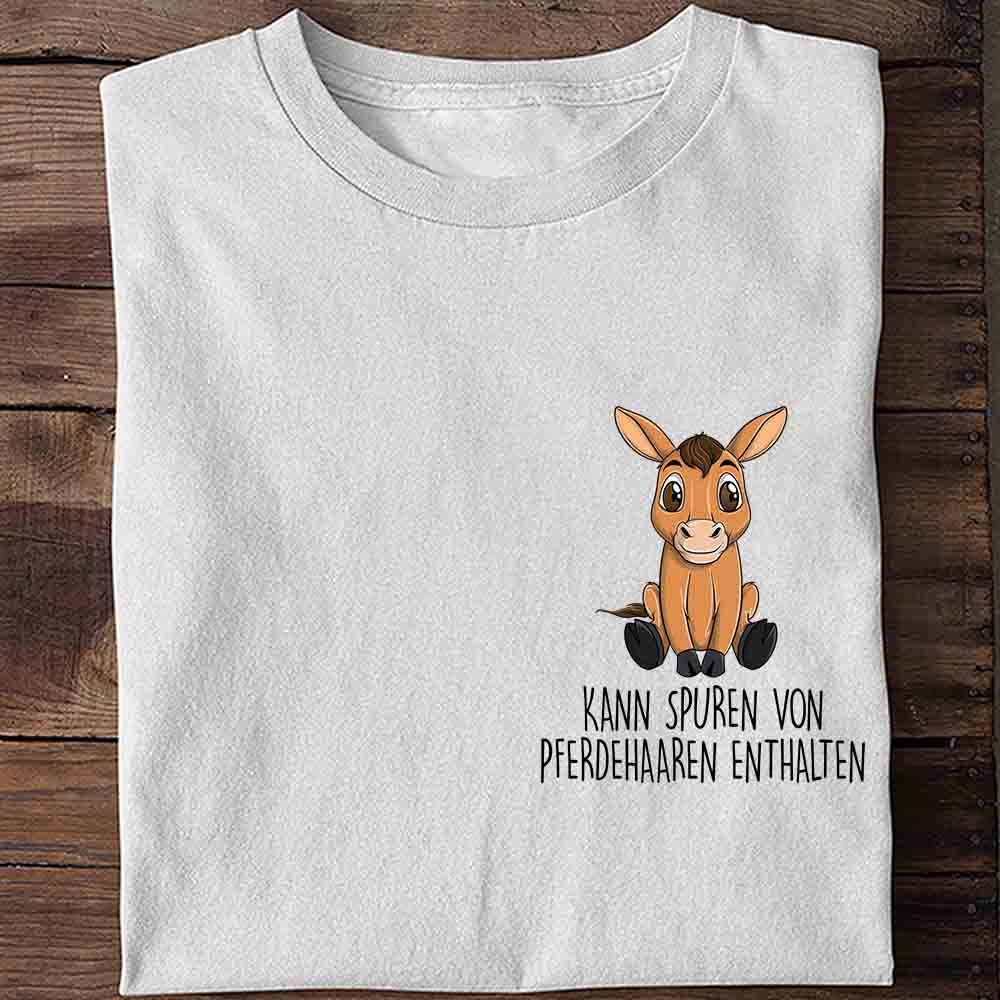 Pferdespuren Brust - Shirt Unisex