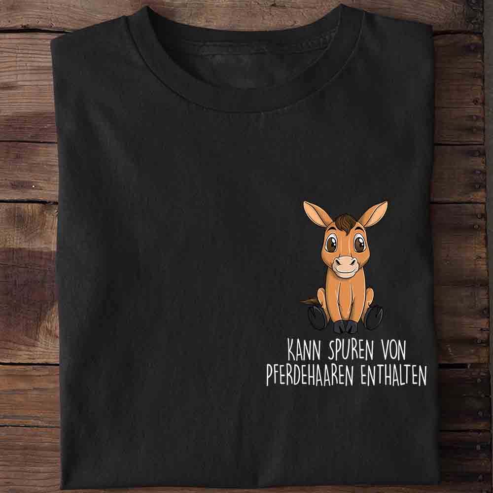 Pferdespuren Brust - Shirt Unisex