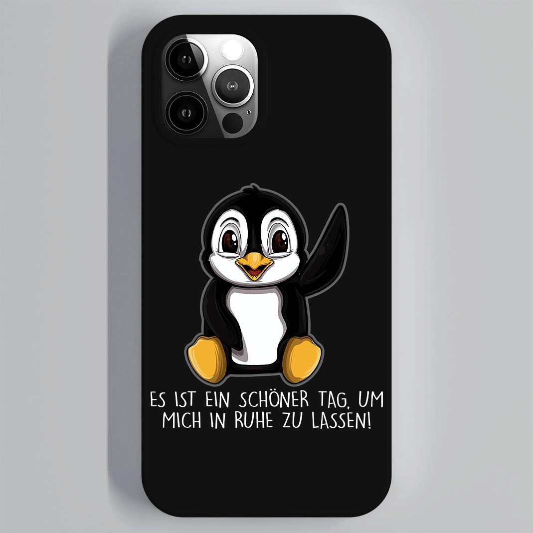 Ruhe Pinguin - Handyhülle IPhone
