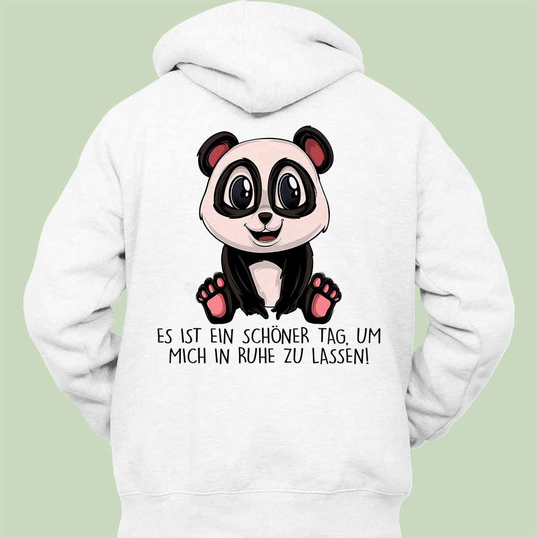 Ruhe Panda - Hoodie Unisex Rückendruck