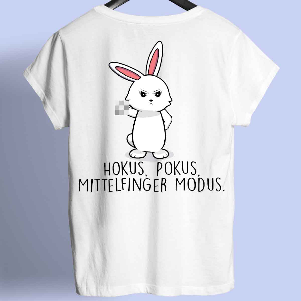Hokus Pokus Bunny - Shirt Rückendruck