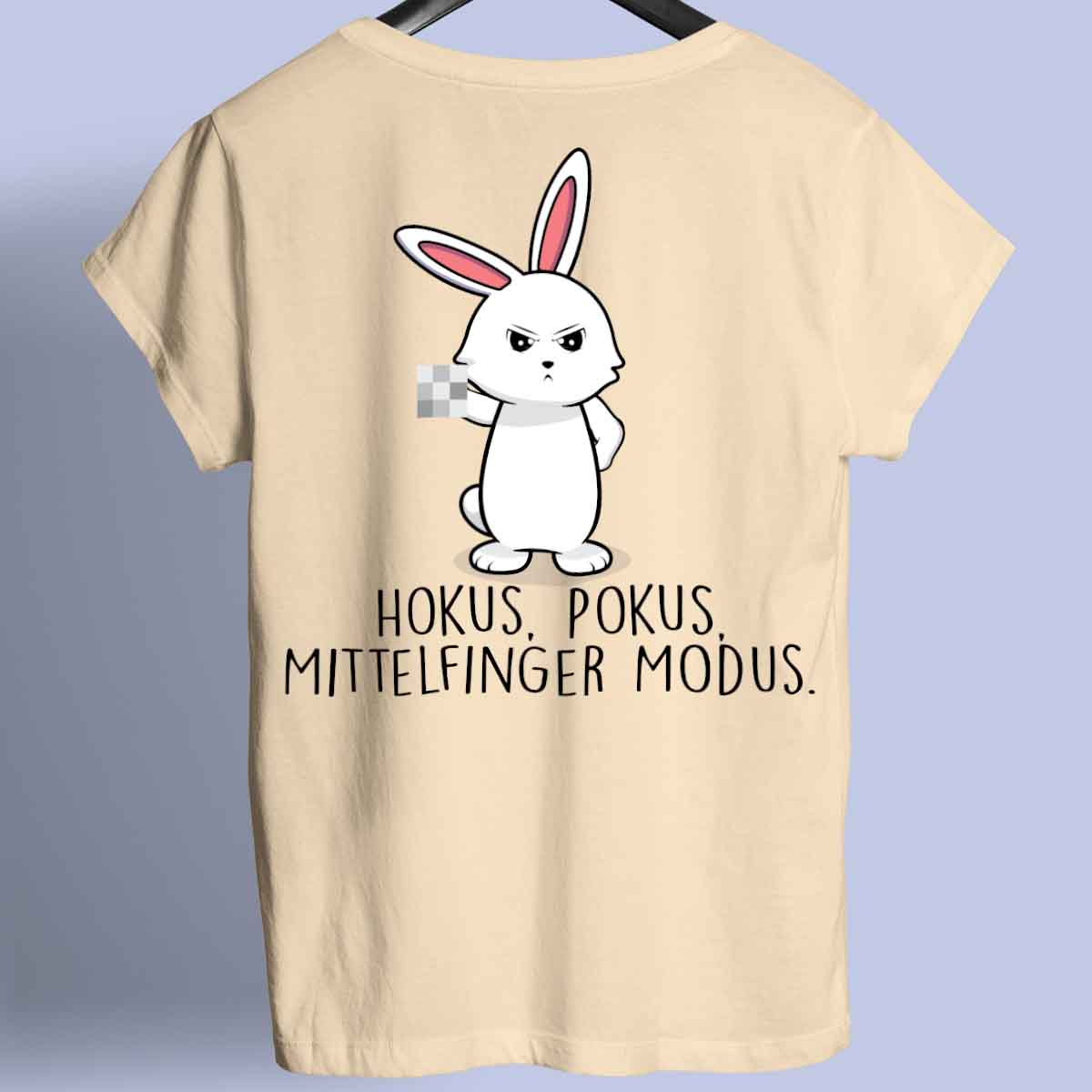 Hokus Pokus Bunny - Shirt Rückendruck