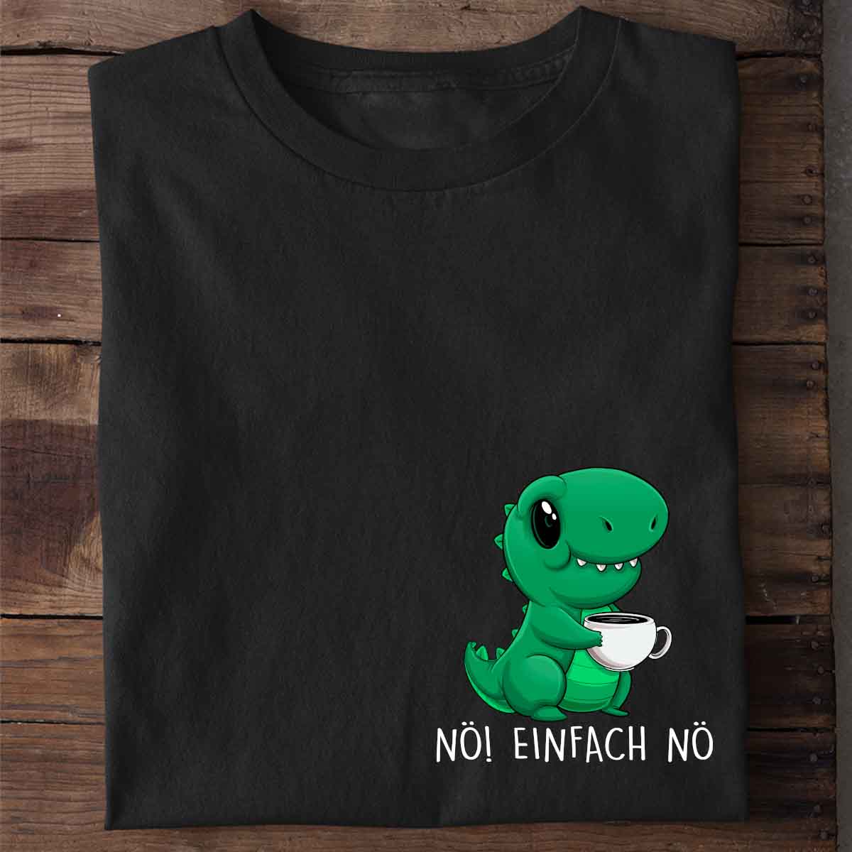 Nö! Cute Dino - Shirt Unisex Brust
