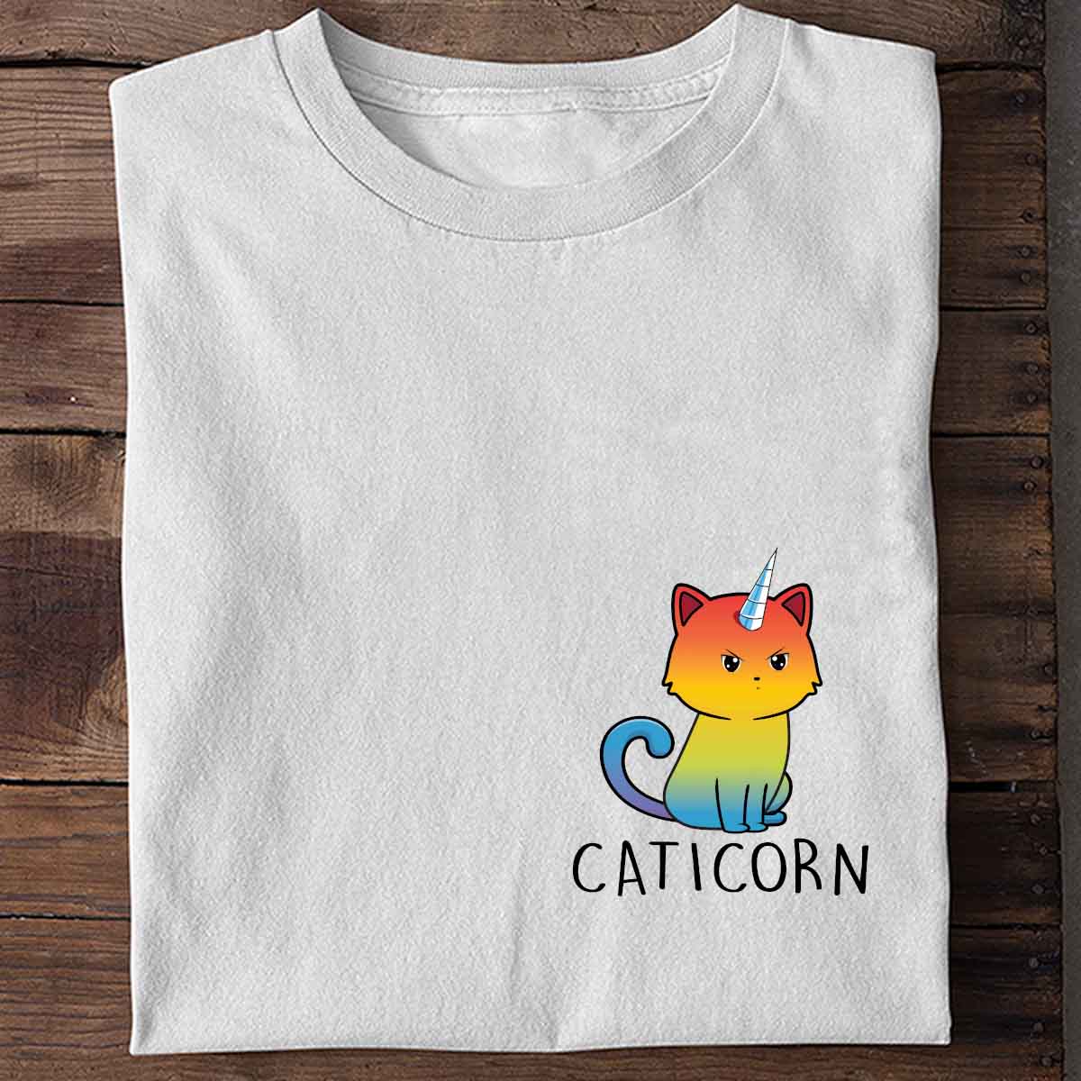 Caticorn - Shirt Unisex Brust