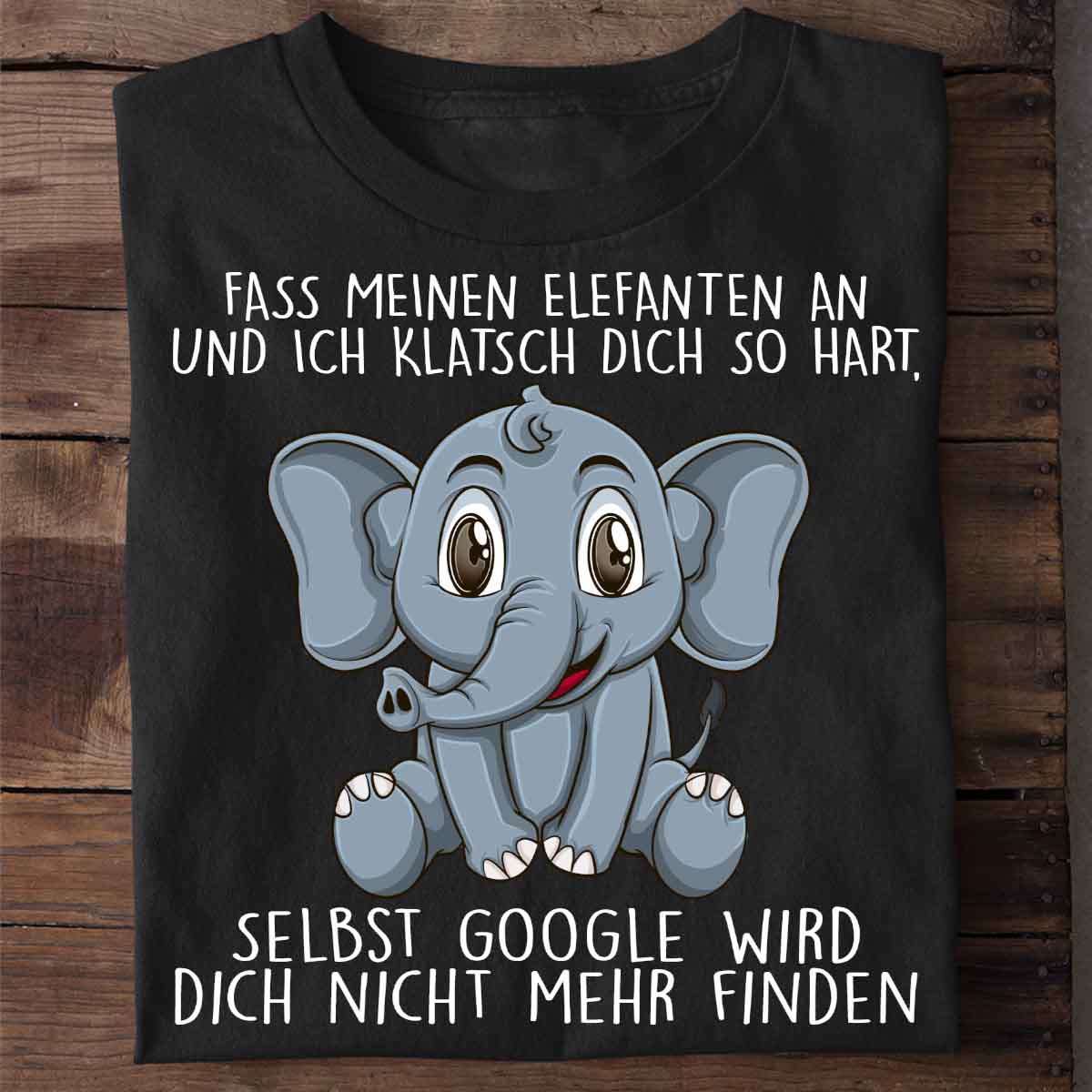 Google Elefant - Shirt Unisex