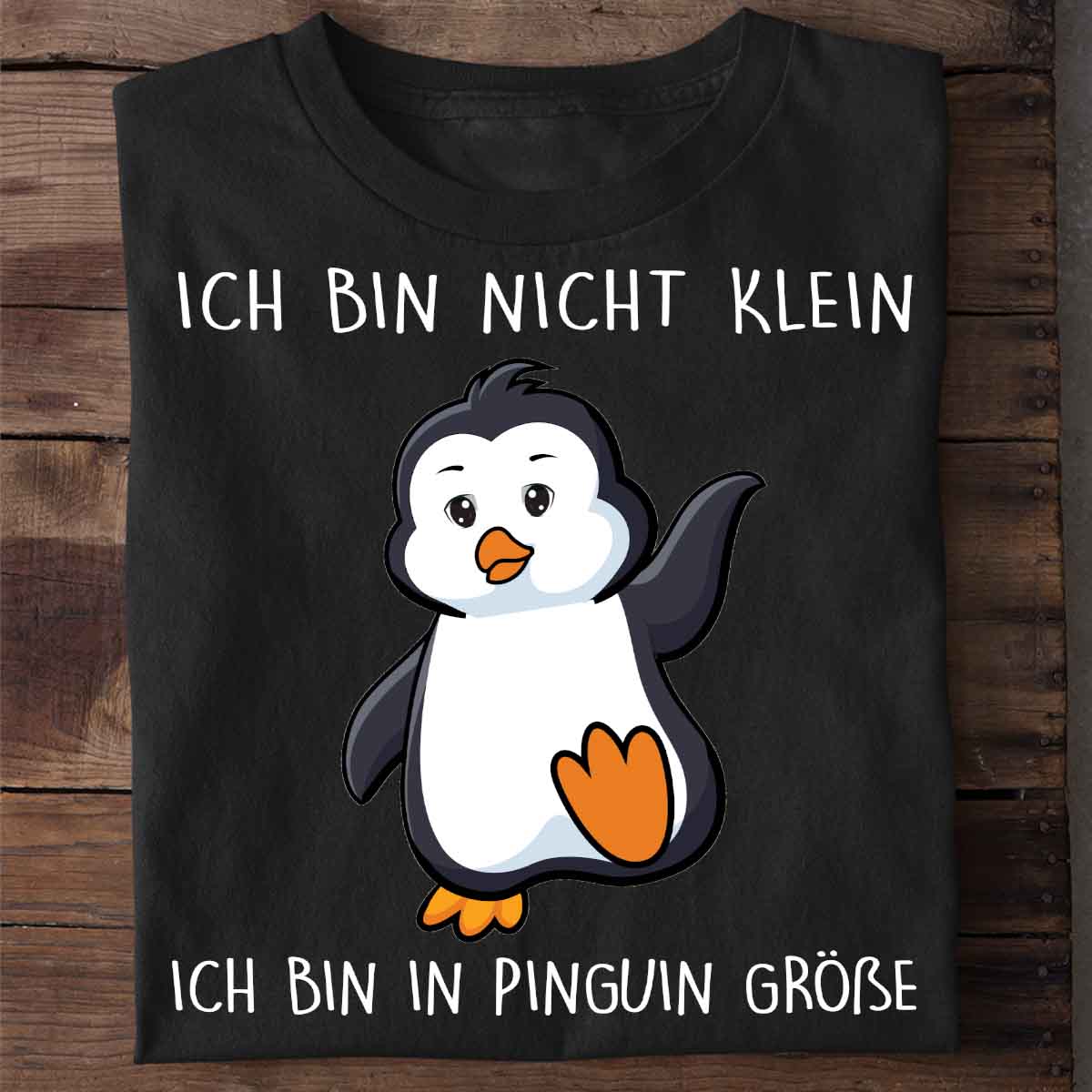 Größe Pinguin - Shirt Unisex