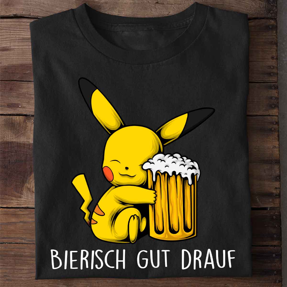 Bierisch Bierkachu - Shirt Unisex