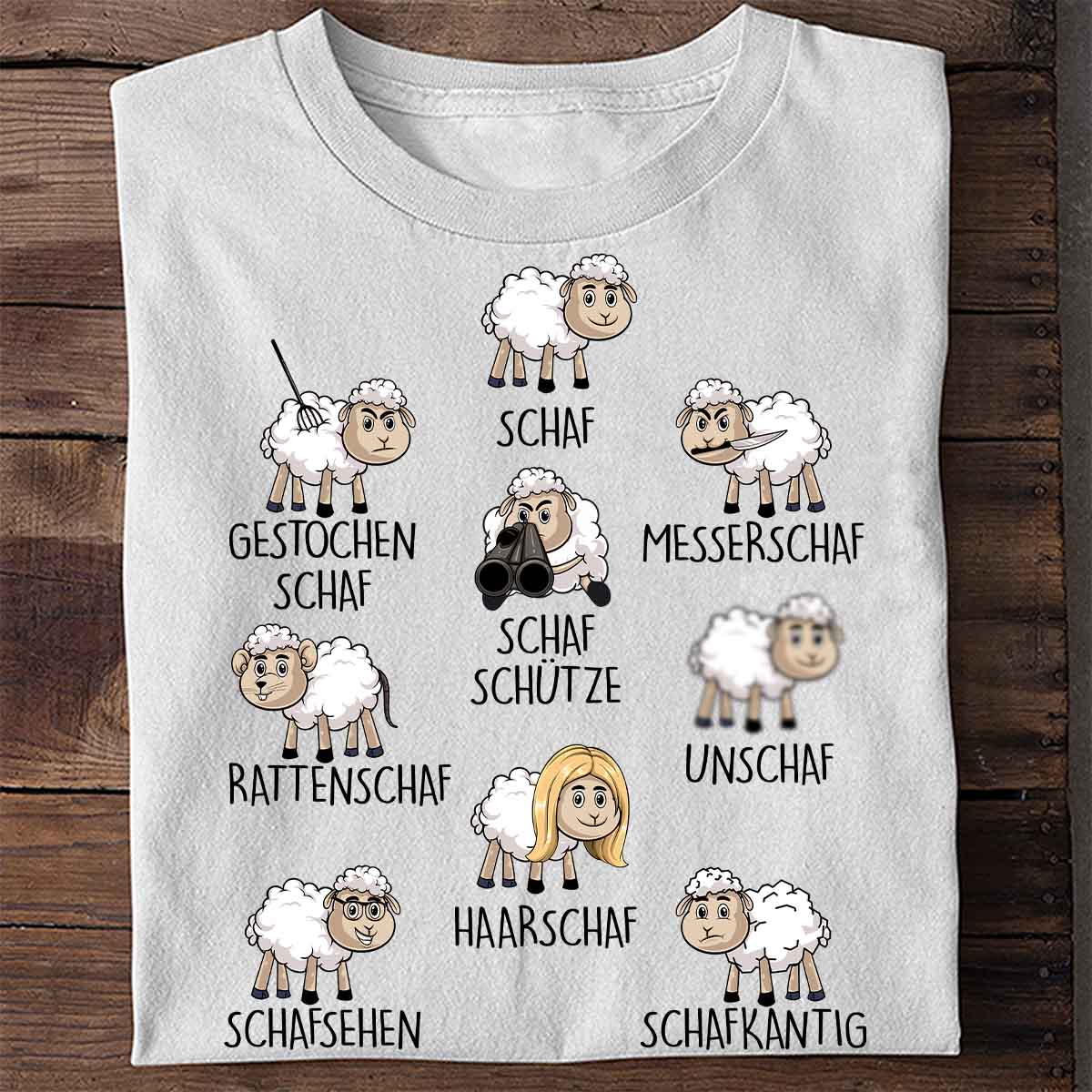 Familie Schaf - Shirt Unisex