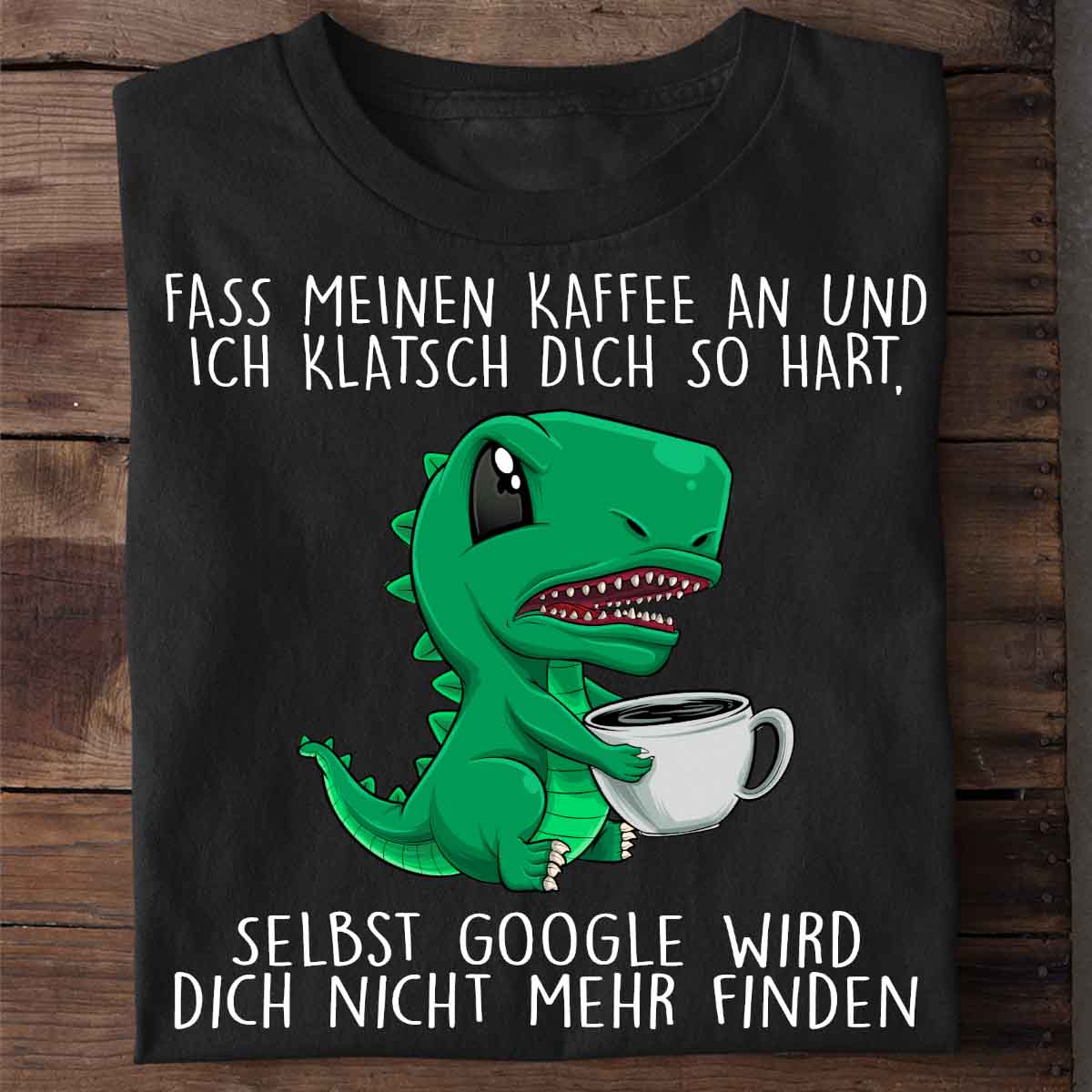 Google Angry Dino - Shirt Unisex