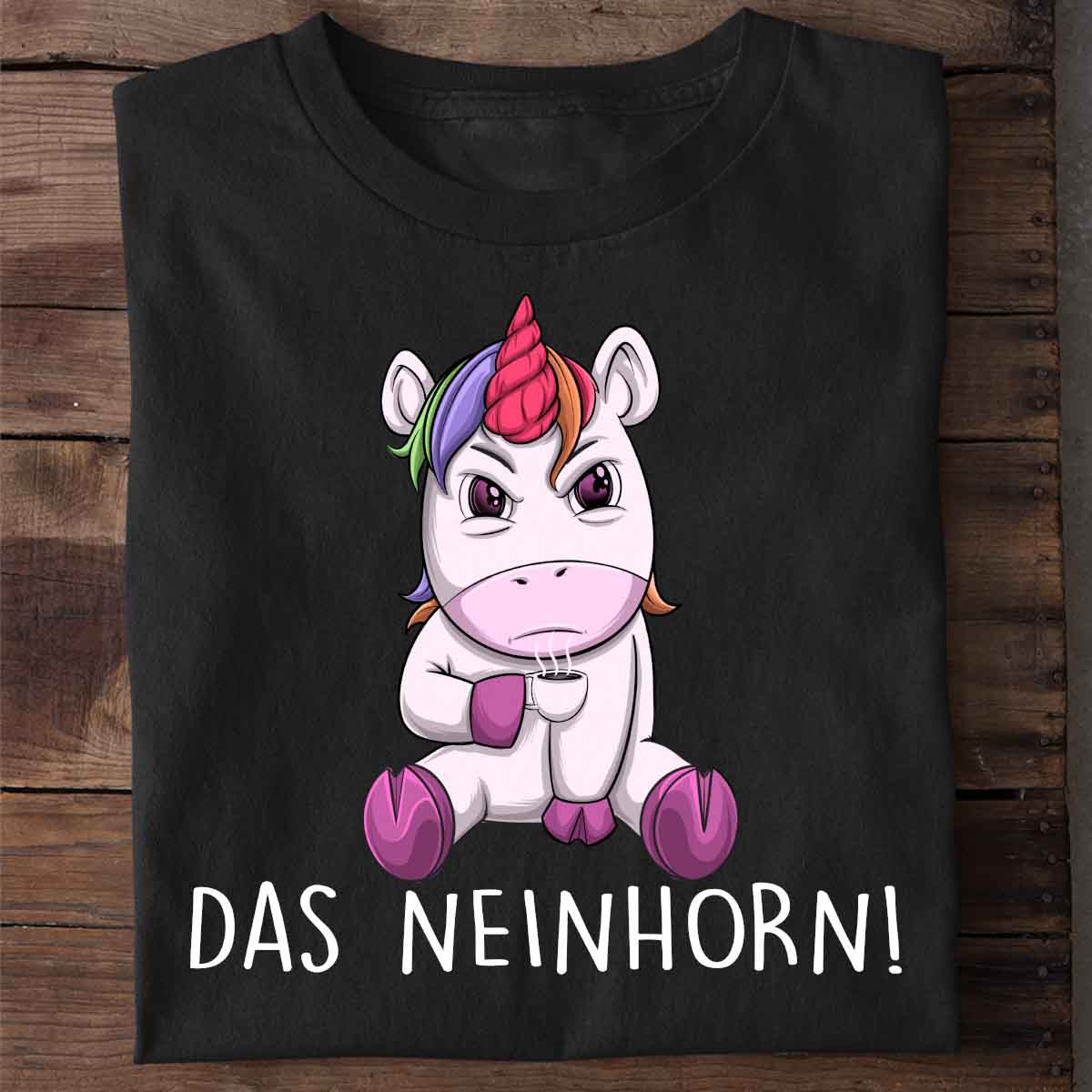 Neinhorn Angry Einhorn - Shirt Unisex