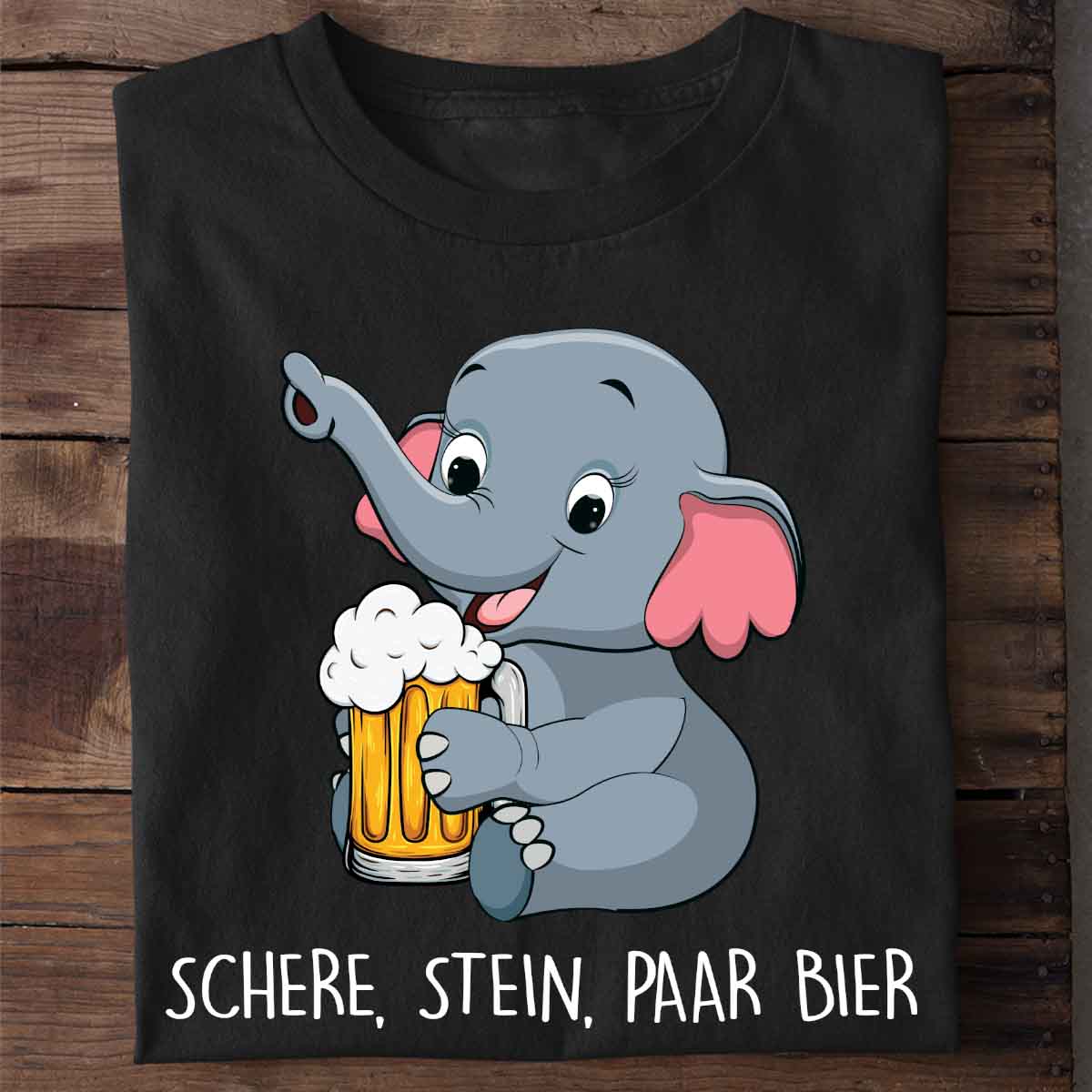 Paar Bier Saufifantchen - Shirt Unisex