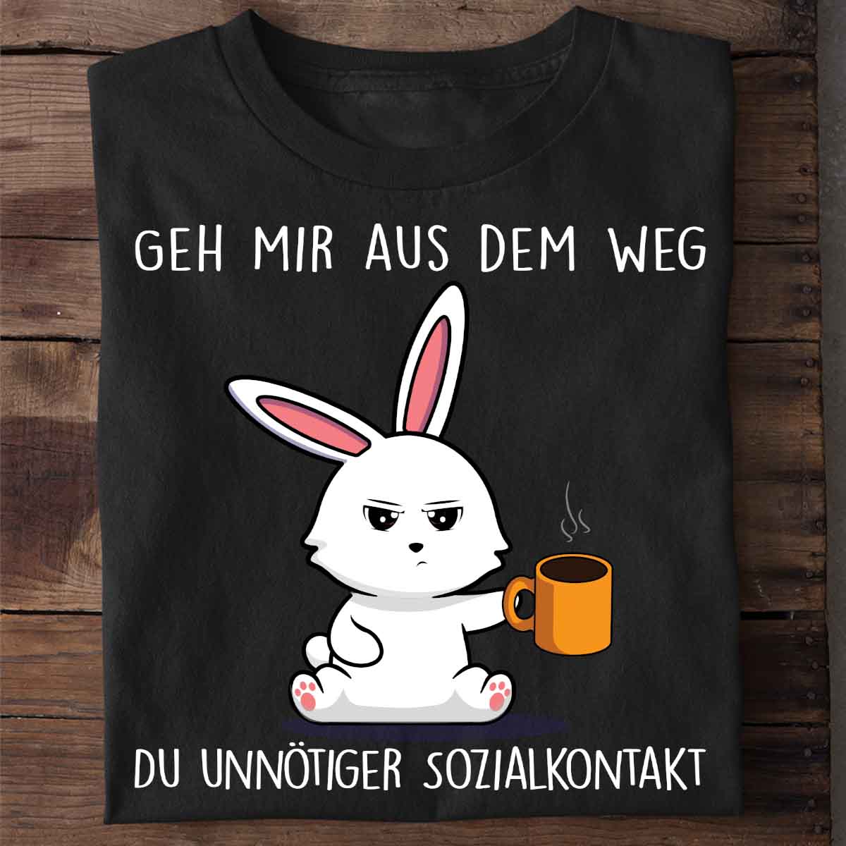 Sozialkontakt Bunny - Shirt Unisex