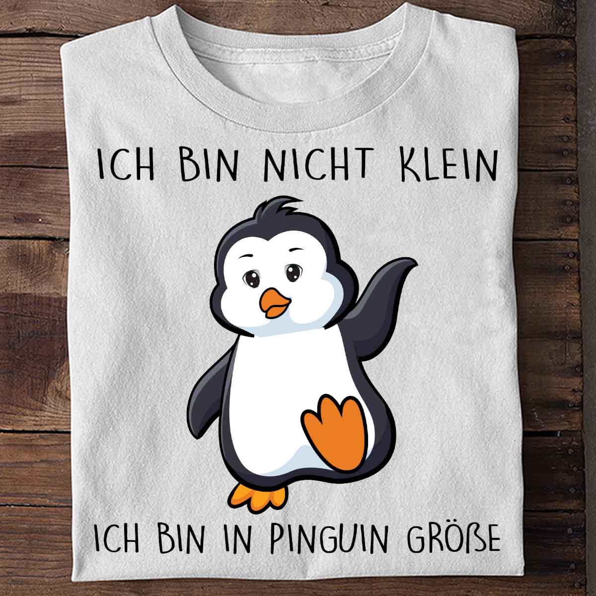 Größe Pinguin - Shirt Unisex