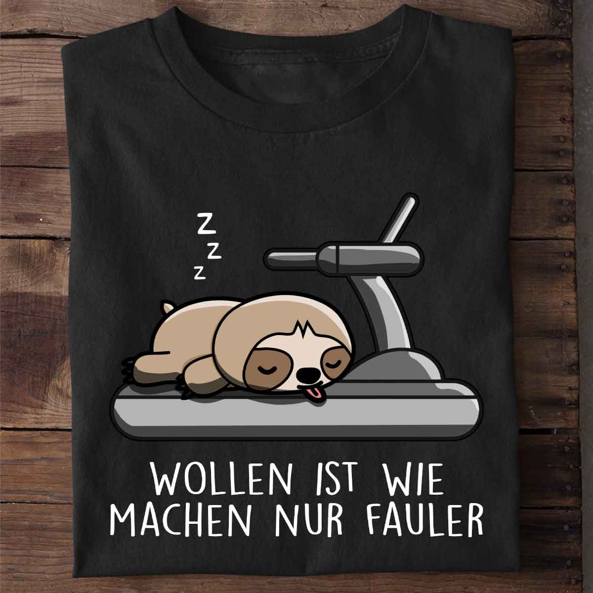 Wollen Faultier - Shirt Unisex