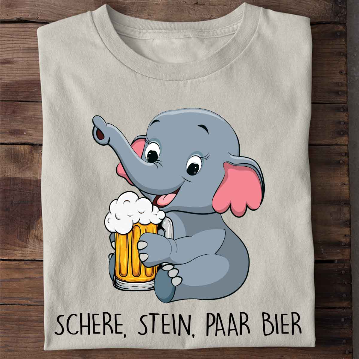 Paar Bier Saufifantchen - Shirt Unisex