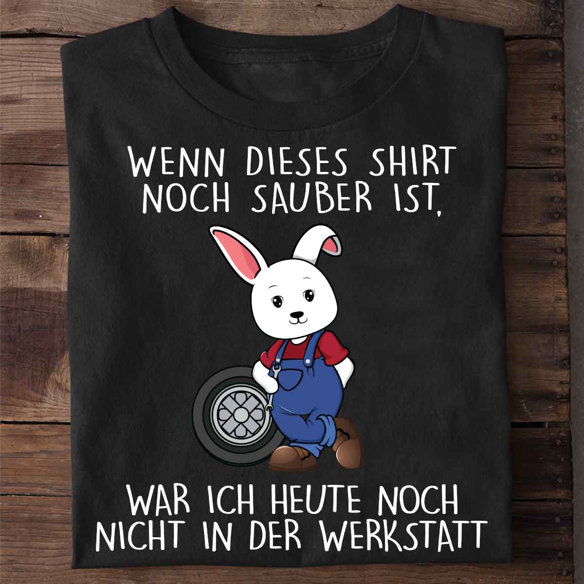 Sauber KFZ-Hase - Shirt Unisex