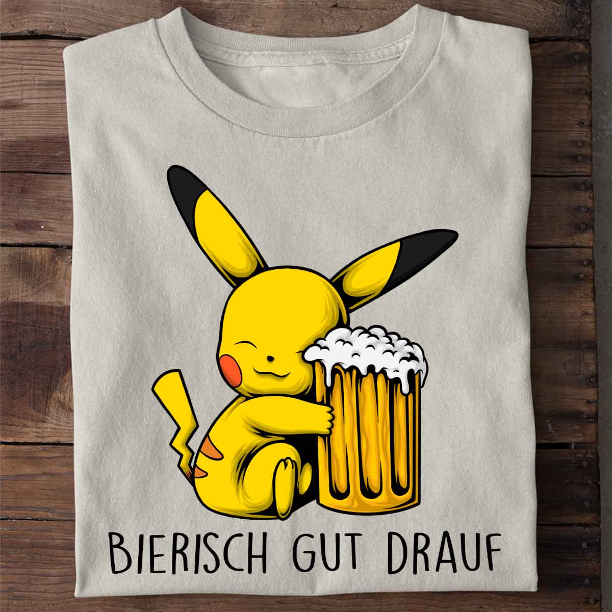 Bierisch Bierkachu - Shirt Unisex