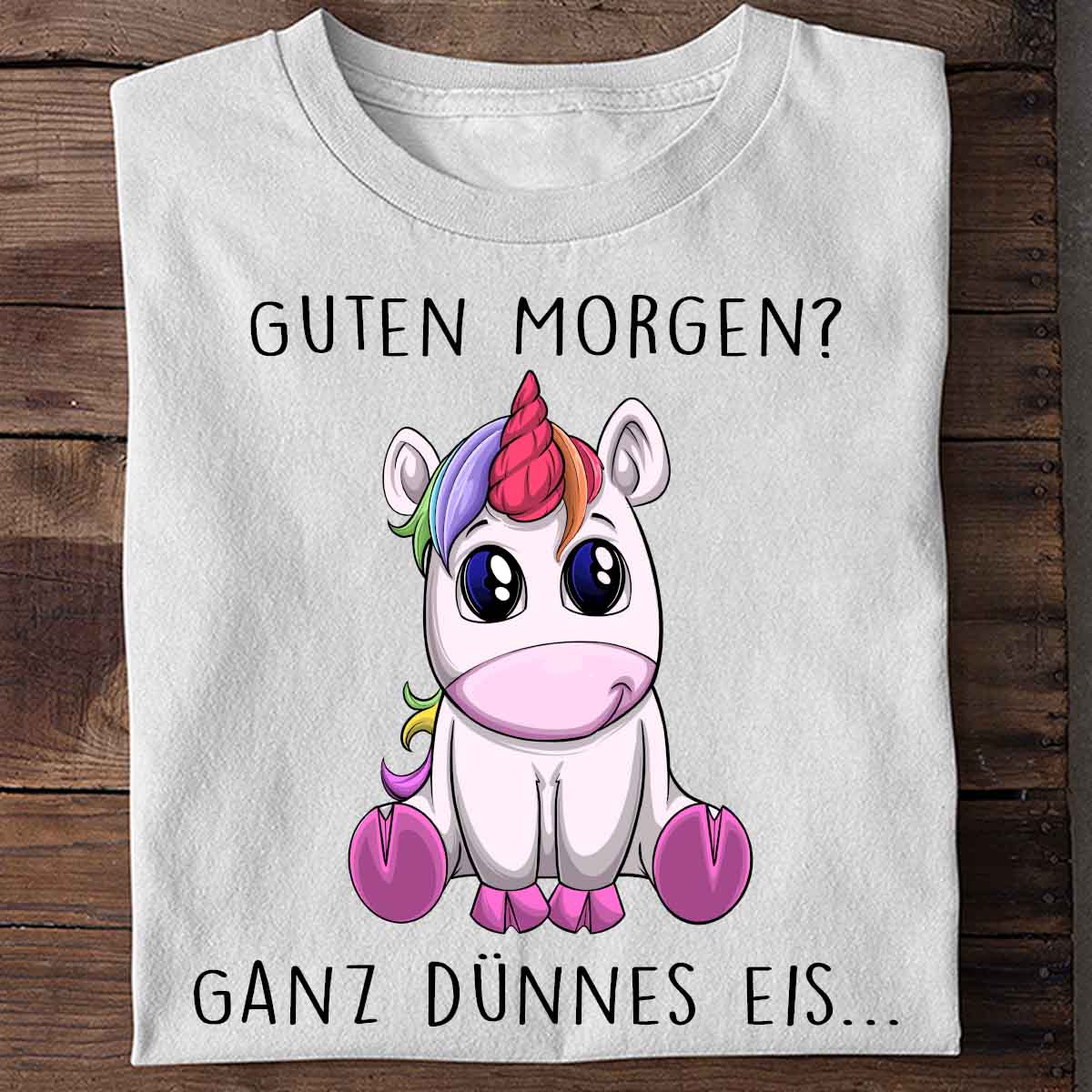 Guten Einhorn Shirt Unisex