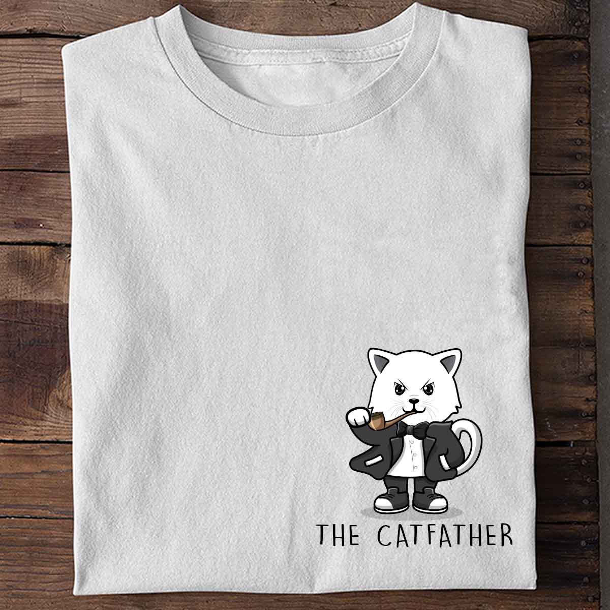 The Catfather - Shirt Unisex Brust