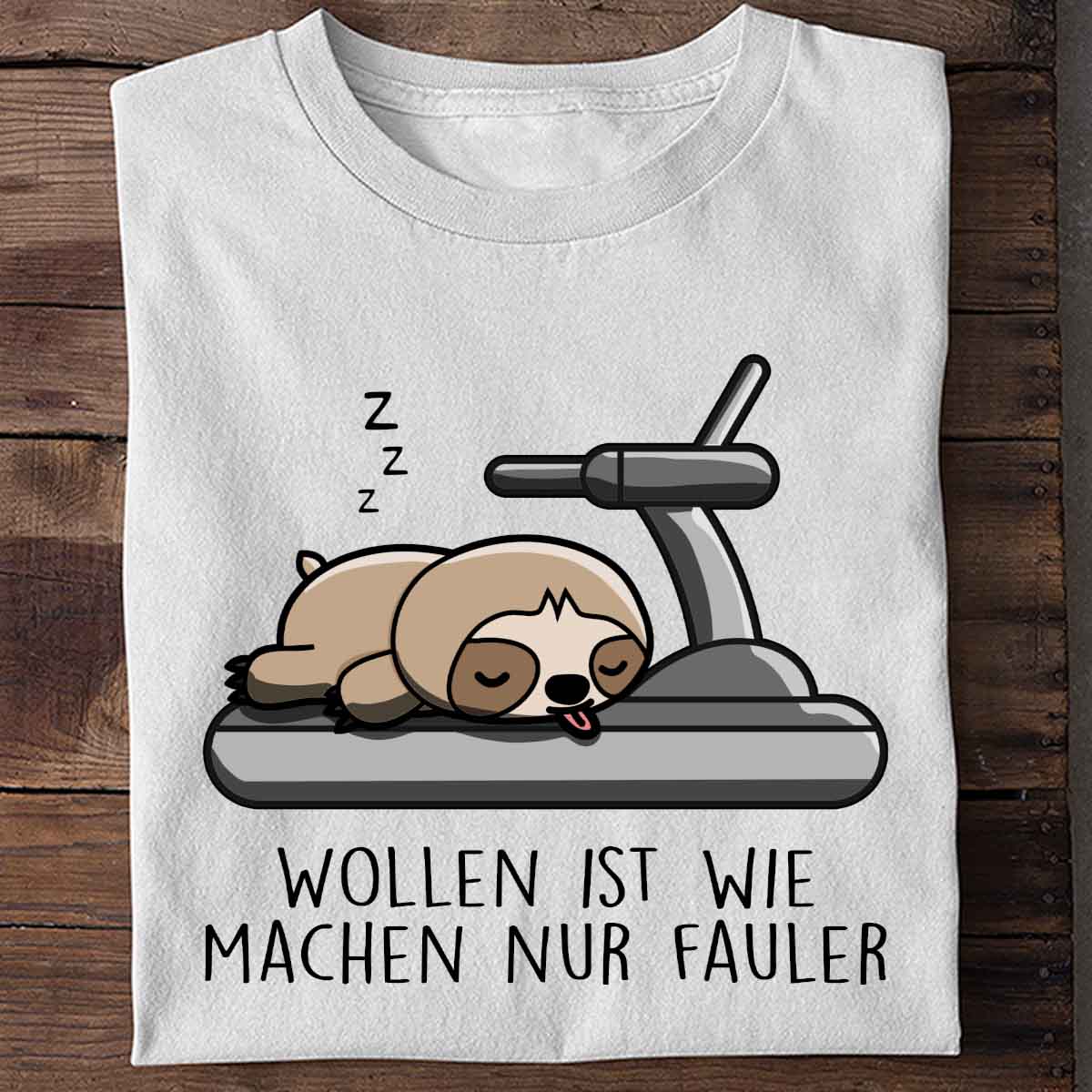 Wollen Faultier - Shirt Unisex