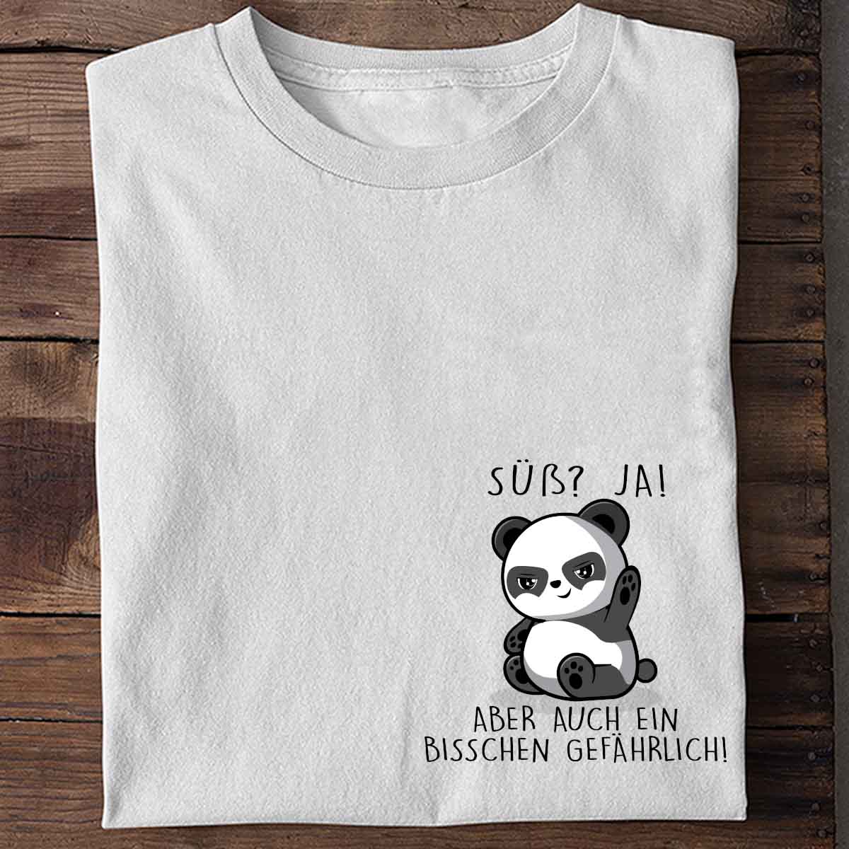 Süß Panda - Shirt Unisex Brust