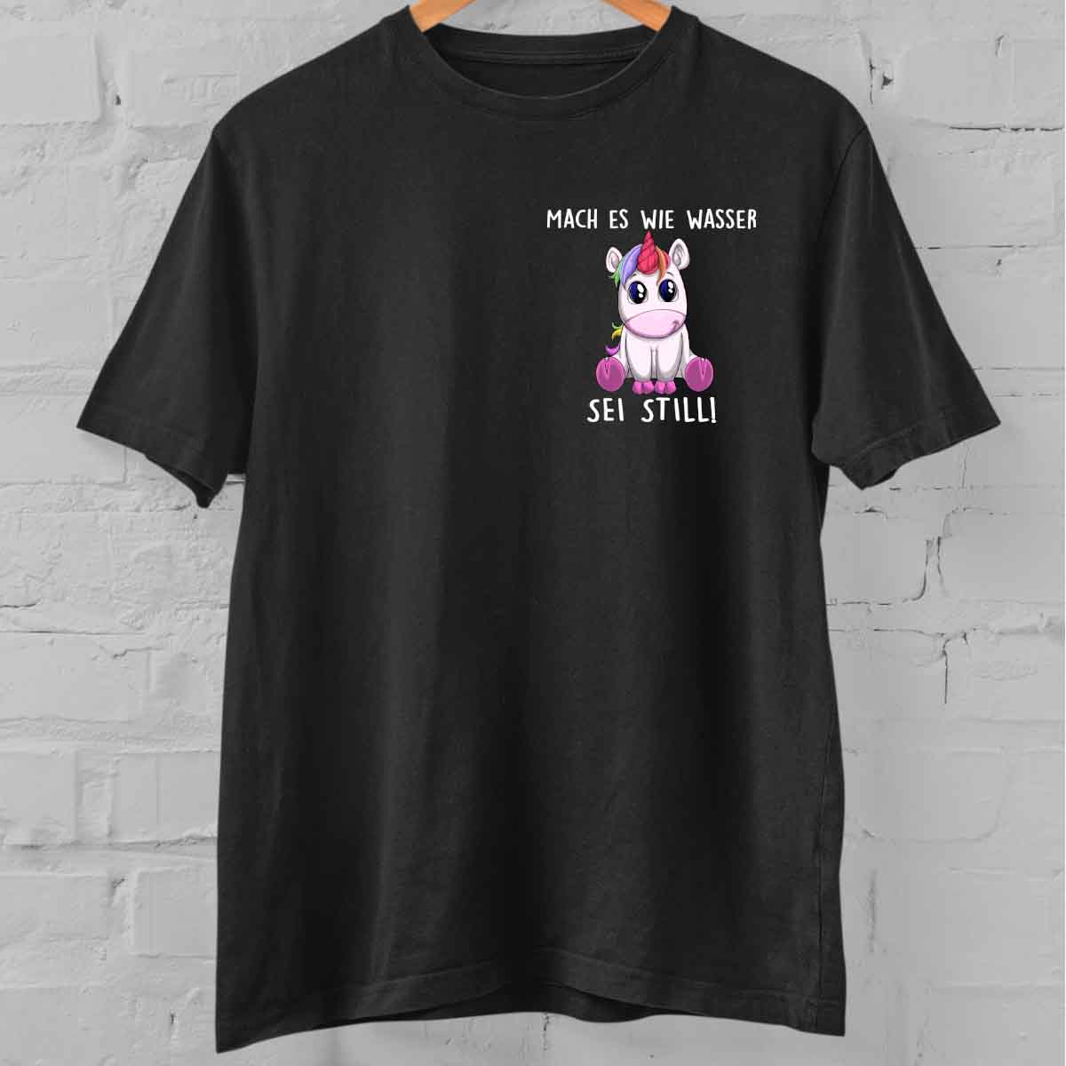 FALSCH BITTE BALD LÖSCHEN Still Einhorn – Oversize Shirt Unisex