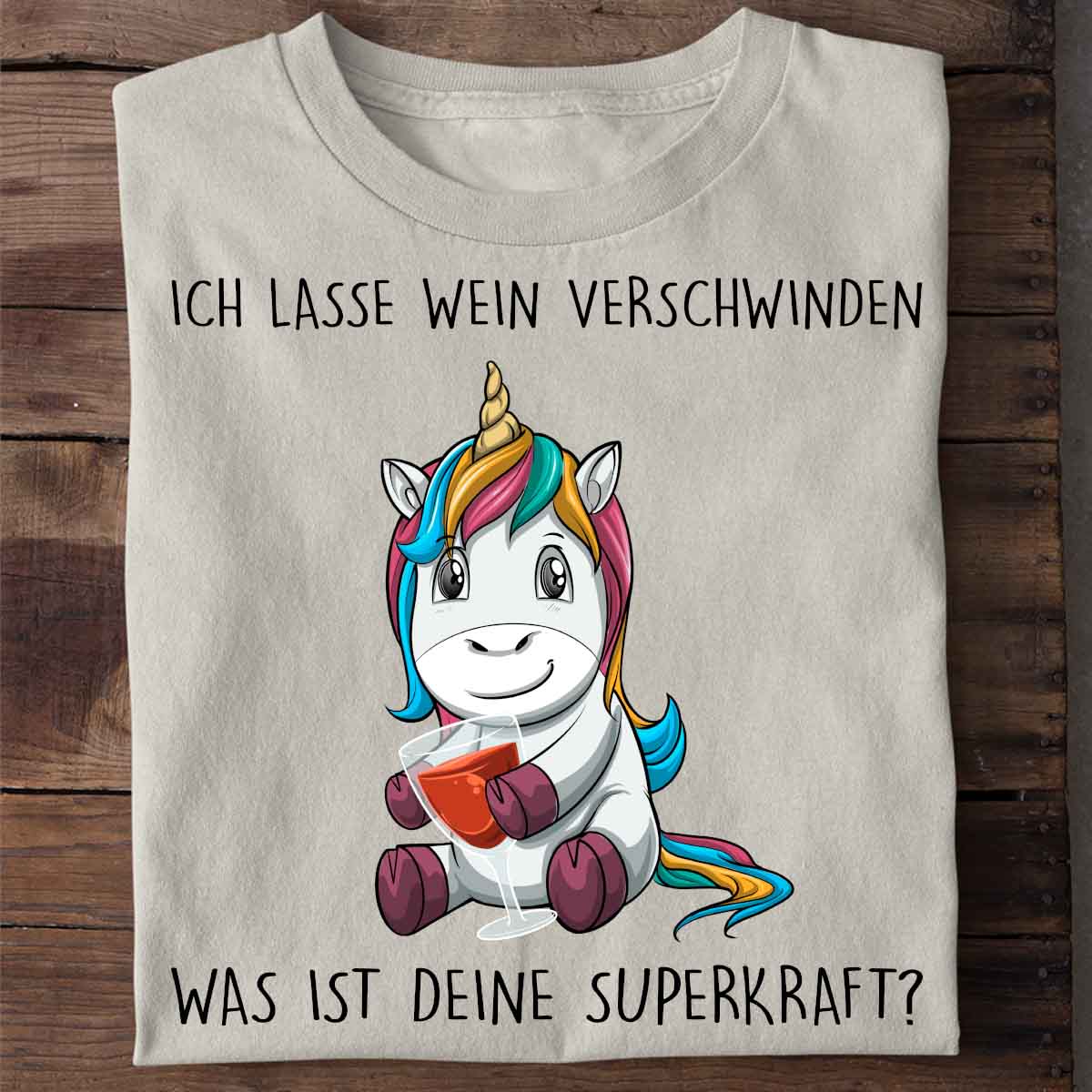 Superkraft Weinhorn - Shirt Unisex