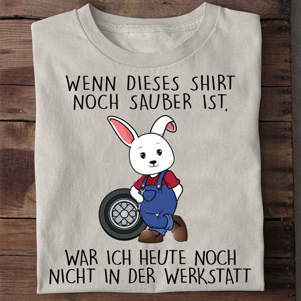 Sauber KFZ-Hase - Shirt Unisex