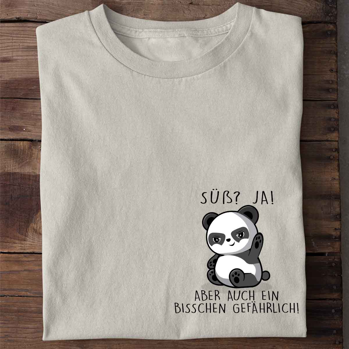 Süß Panda - Shirt Unisex Brust