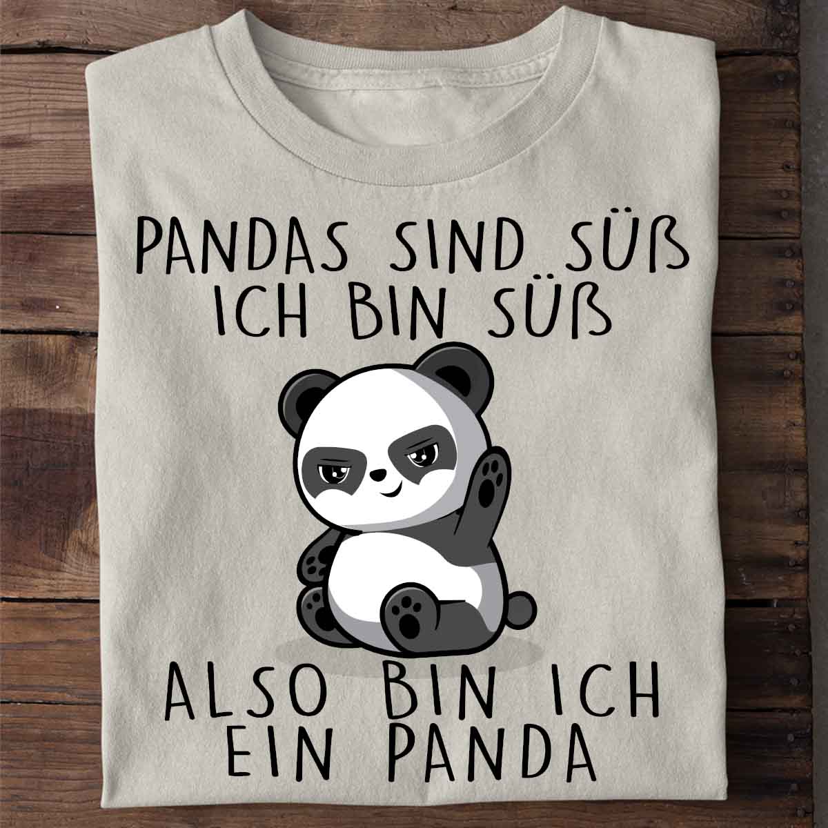 Ich Panda - Shirt Unisex