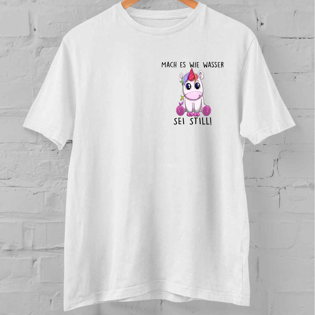 FALSCH BITTE BALD LÖSCHEN Still Einhorn – Oversize Shirt Unisex