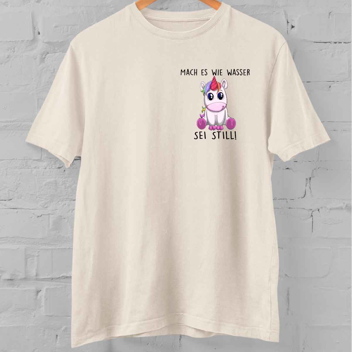 FALSCH BITTE BALD LÖSCHEN Still Einhorn – Oversize Shirt Unisex