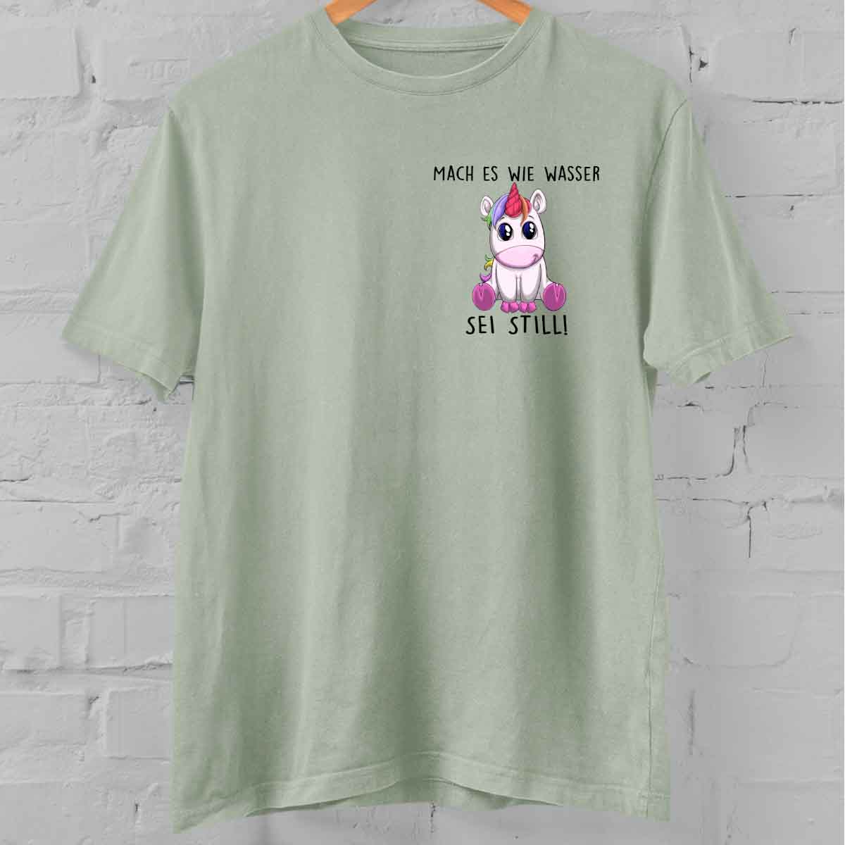 FALSCH BITTE BALD LÖSCHEN Still Einhorn – Oversize Shirt Unisex