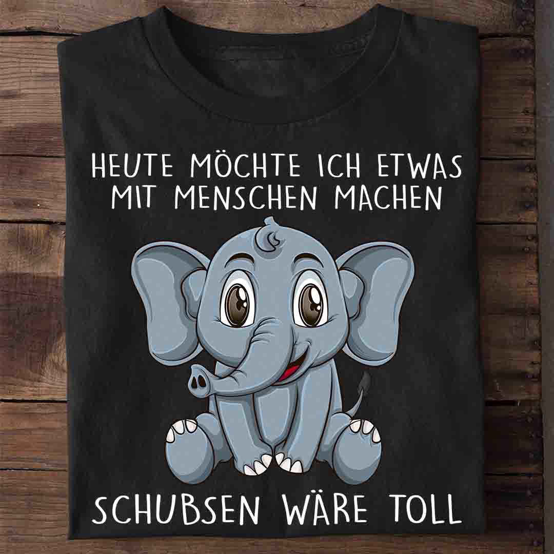 Schubsen Elefant - Shirt Unisex