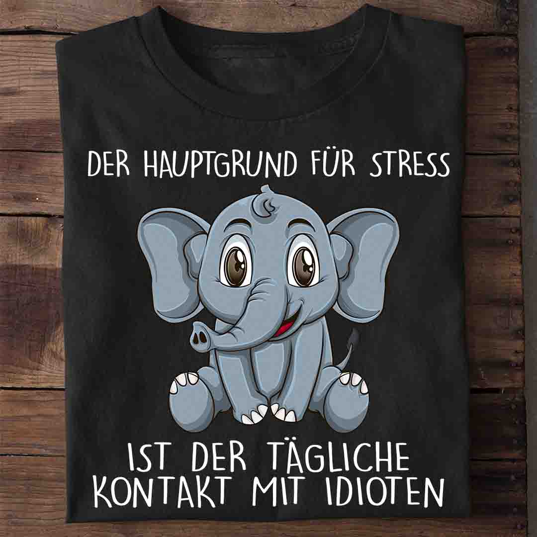 Stress Elefant - Shirt Unisex