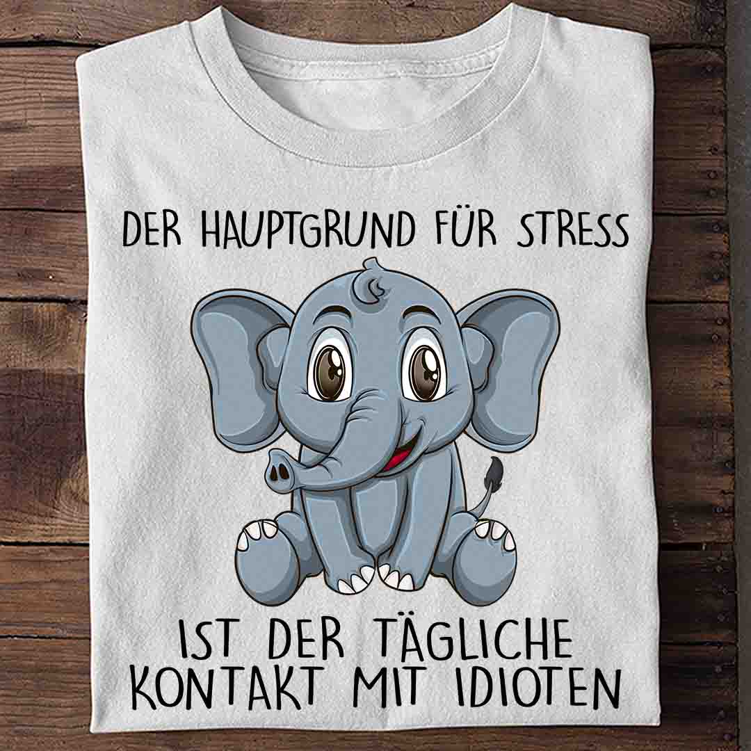 Stress Elefant - Shirt Unisex