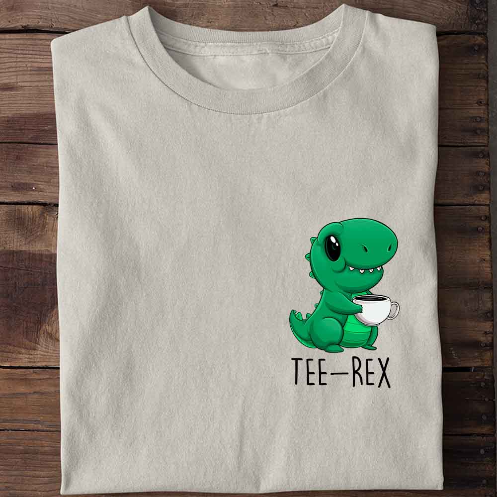 Tee-Rex Cute Dino Brust - Shirt Unisex