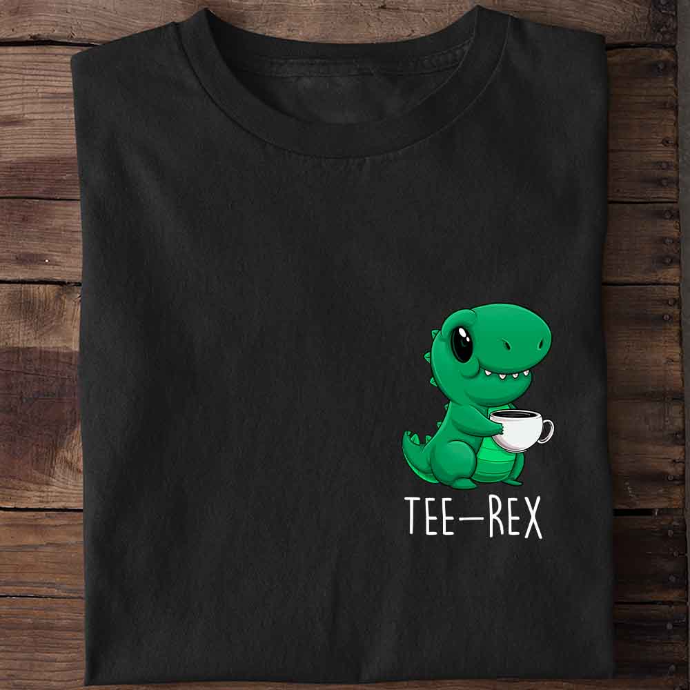 Tee-Rex Cute Dino Brust - Shirt Unisex