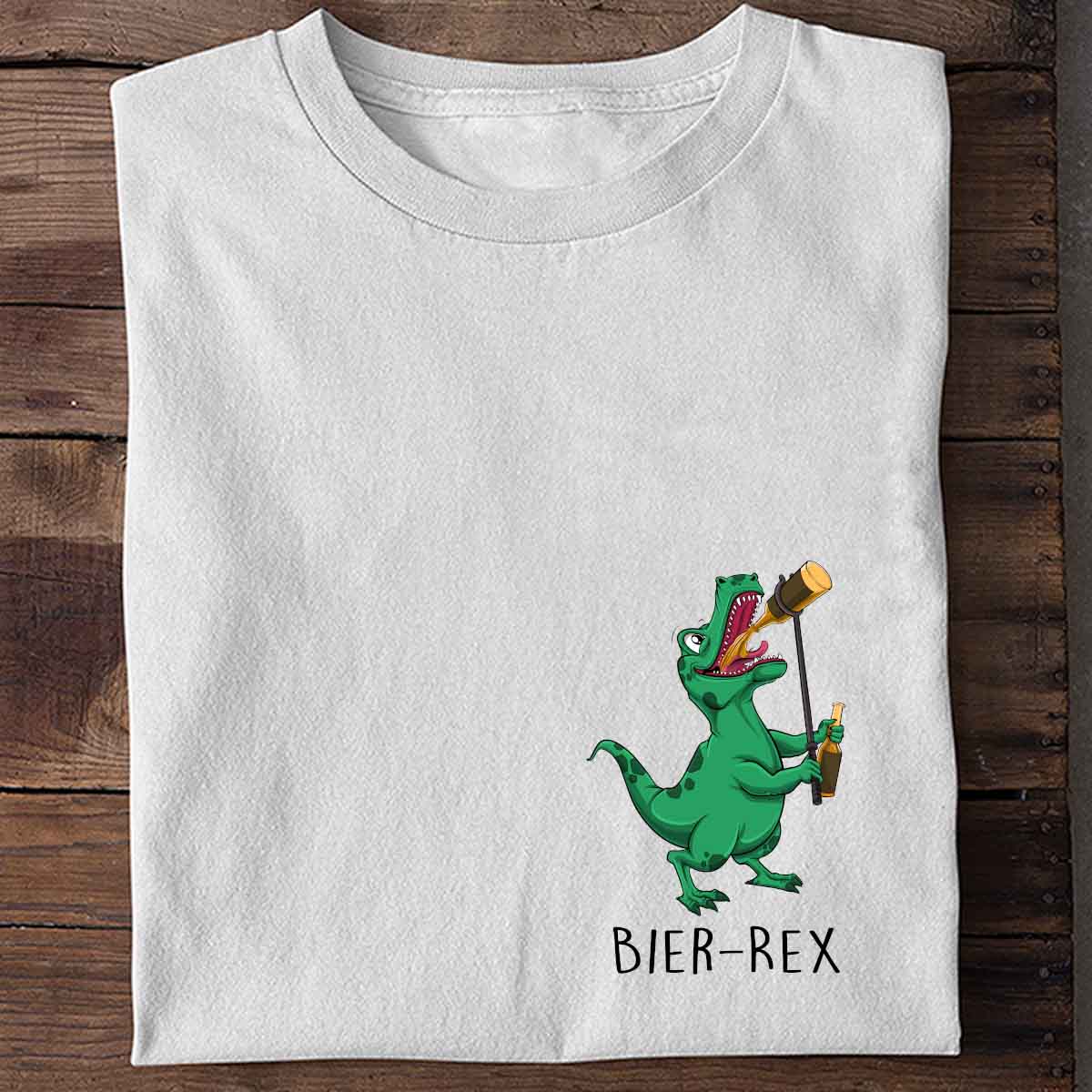 Bier-Rex T-Rex - Shirt Unisex Brust